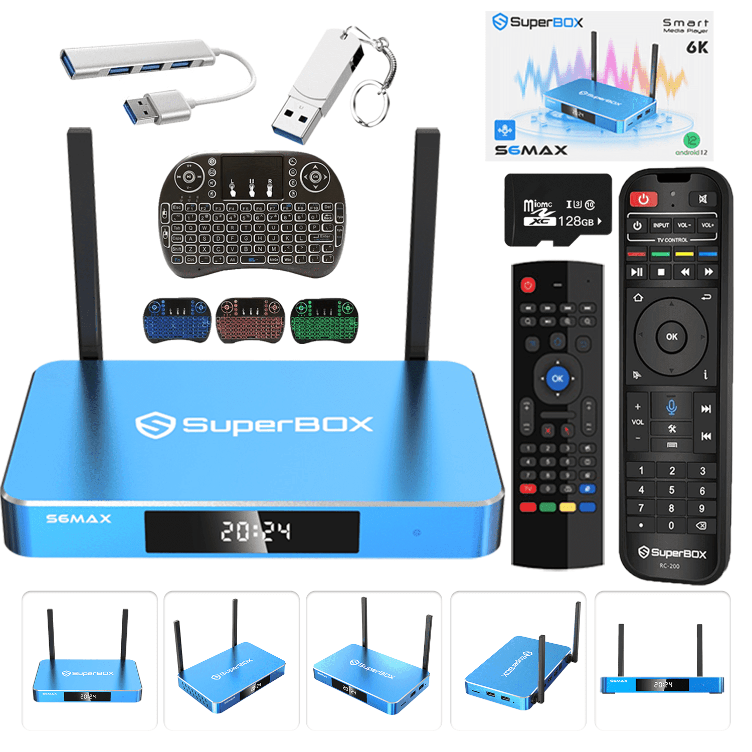 2026 SuperBox S6 MAX,4G+64G Powerful Smart Box,Time Shift