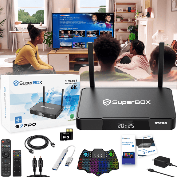 2026 SuperBox S7 Pro 4+32GB with Super Box Bundle