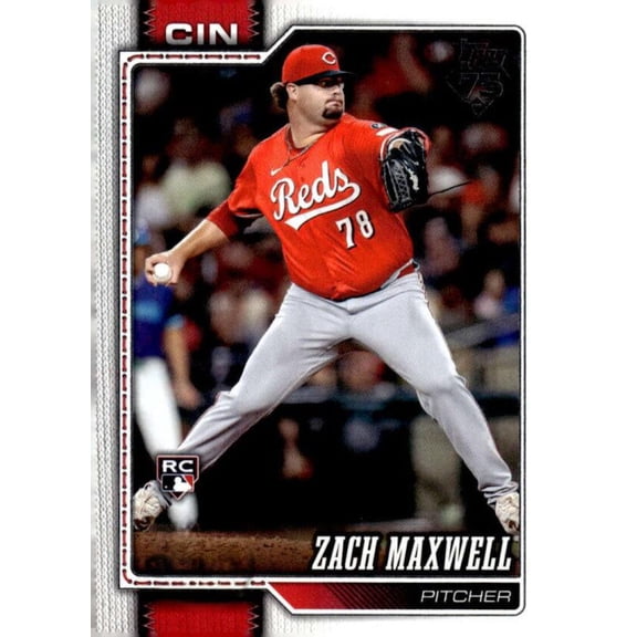 2026 TOPPS #143 ZACH MAXWELL RC CINCINNATI REDS