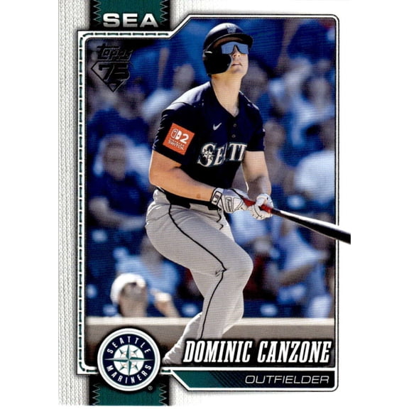 2026 TOPPS #156 DOMINIC CANZONE SEATTLE MARINERS