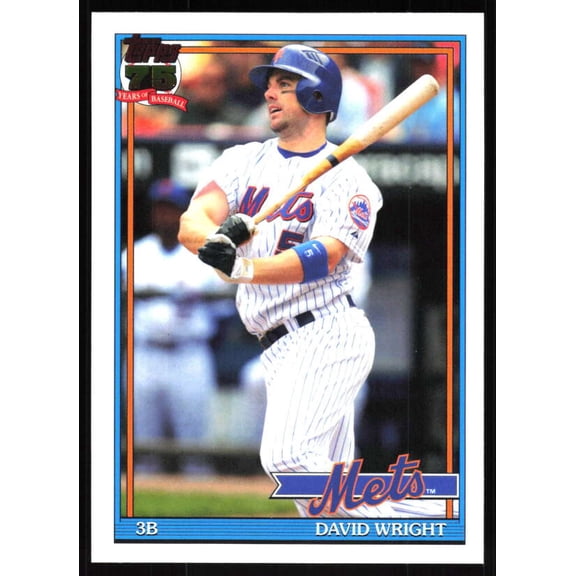 2026 TOPPS 1991 TOPPS #T91-66 DAVID WRIGHT NEW YORK METS