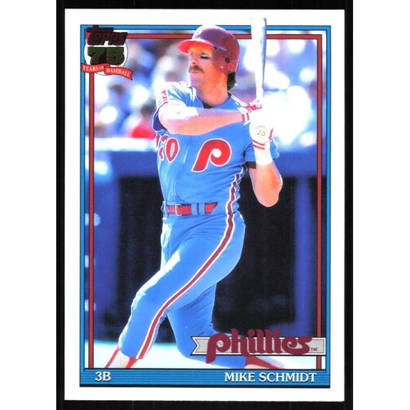 2026 TOPPS 1991 TOPPS #T91-72 MIKE SCHMIDT PHILADELPHIA PHILLIES