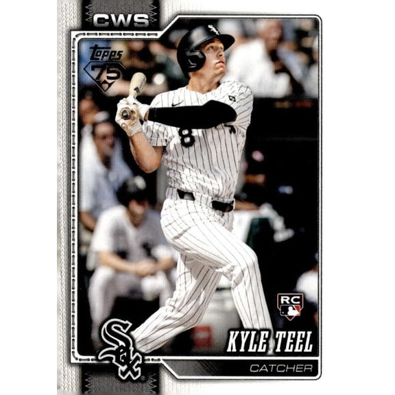 2026 TOPPS #201 KYLE TEEL RC CHICAGO WHITE SOX BASEBALL OFFICIAL TRADING CARD OF MLB