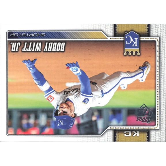 2026 TOPPS #205 BOBBY WITT JR. KANSAS CITY ROYALS BASEBALL OFFICIAL TRADING CARD OF MLB