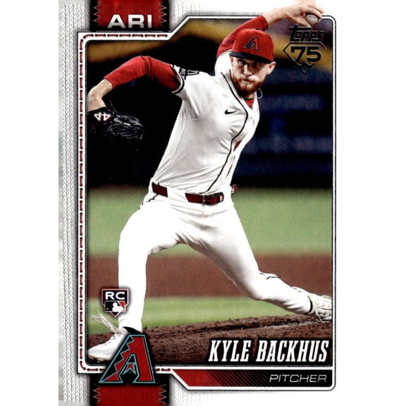 2026 TOPPS #21 KYLE BACKHUS RC ARIZONA DIAMONDBACKS