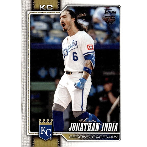 2026 TOPPS #237 JONATHAN INDIA KANSAS CITY ROYALS