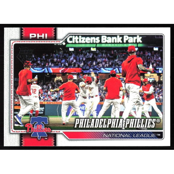 2026 TOPPS #295 PHILADELPHIA PHILLIES TEAM CARD PHILADELPHIA PHILLIES