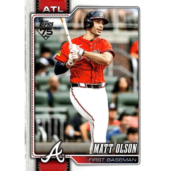 2026 TOPPS #39 MATT OLSON ATLANTA BRAVES