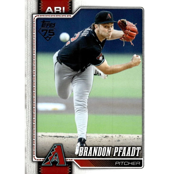 2026 TOPPS #45 BRANDON PFAADT ARIZONA DIAMONDBACKS