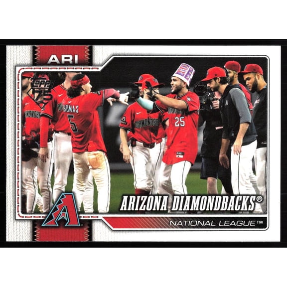 2026 TOPPS #47 ARIZONA DIAMONDBACKS TEAM CARD ARIZONA DIAMONDBACKS