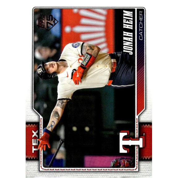 2026 TOPPS #78 JONAH HEIM TEXAS RANGERS