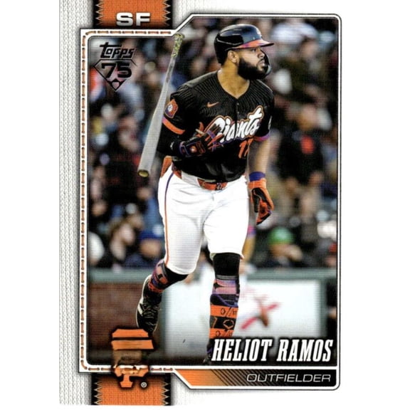 2026 TOPPS #8 HELIOT RAMOS SAN FRANCISCO GIANTS