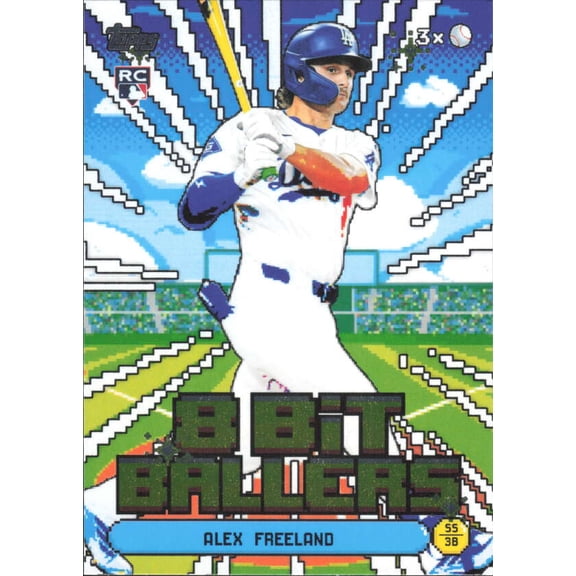 2026 TOPPS CELEBRATION 8-BIT BALLERS #8B-21 ALEX FREELAND LOS ANGELES DODGERS