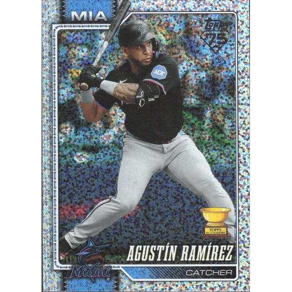 2026 TOPPS CELEBRATION CONFETTI #287 AGUSTIN RAMIREZ MIAMI MARLINS