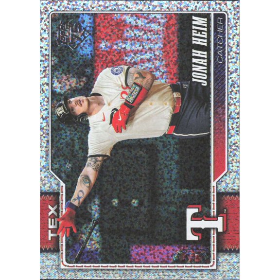2026 TOPPS CELEBRATION CONFETTI #78 JONAH HEIM TEXAS RANGERS