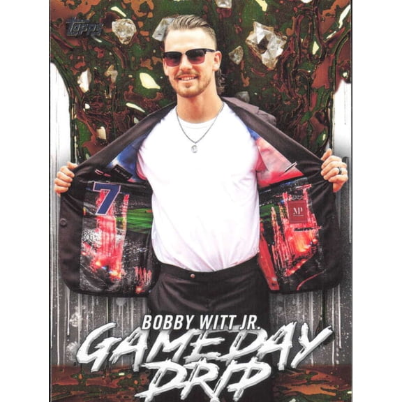 2026 TOPPS CELEBRATION GAMEDAY DRIP #GD-11 BOBBY WITT JR. KANSAS CITY ROYALS