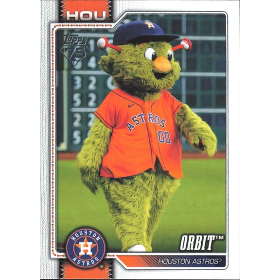 2026 TOPPS CELEBRATION MASCOTS #M-20 ORBIT HOUSTON ASTROS