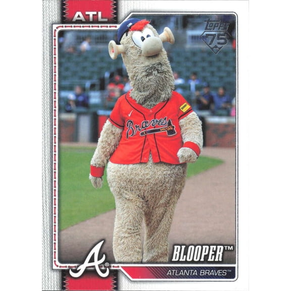 2026 TOPPS CELEBRATION MASCOTS #M-23 BLOOPER ATLANTA BRAVES