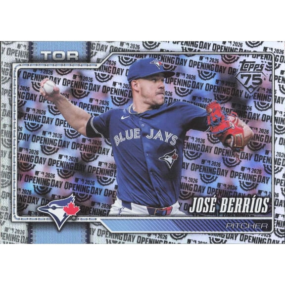 2026 TOPPS CELEBRATION OPENING DAY #272 JOSE BERRIOS TORONTO BLUE JAYS