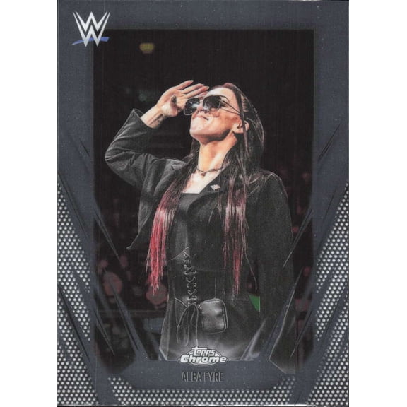 2026 TOPPS CHROME WWE #184 ALBA FYRE SMACKDOWN