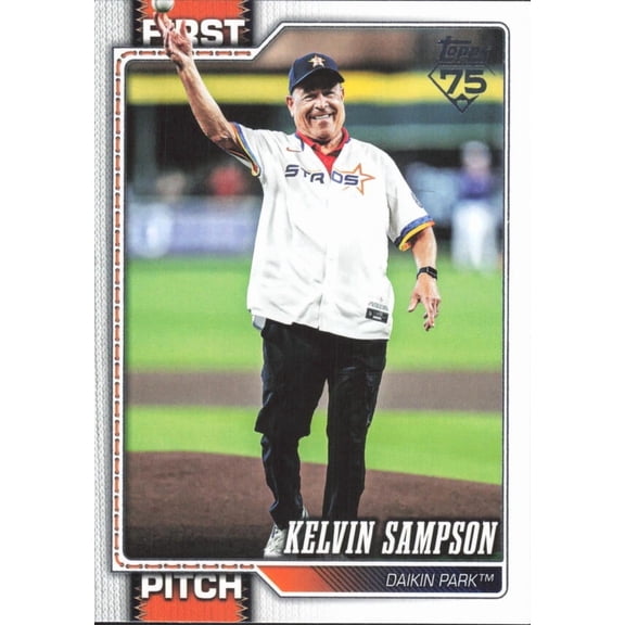 2026 TOPPS FIRST PITCH #FP-2 KELVIN SAMPSON HOUSTON ASTROS