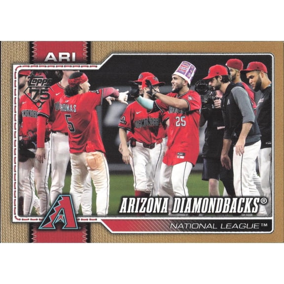 2026 TOPPS GOLD BORDER #47 ARIZONA DIAMONDBACKS TEAM CARD /2026 ARIZONA DIAMONDBACKS