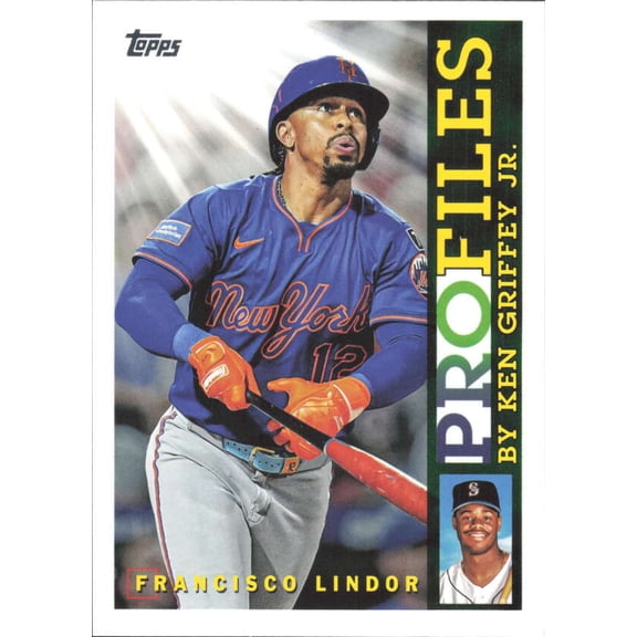 2026 TOPPS PROFILES #TP-10 FRANCISCO LINDOR NEW YORK METS