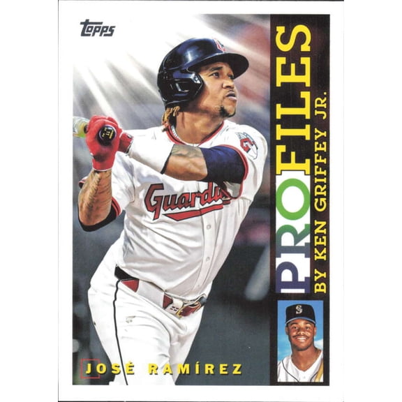 2026 TOPPS PROFILES #TP-9 JOSE RAMIREZ CLEVELAND GUARDIANS