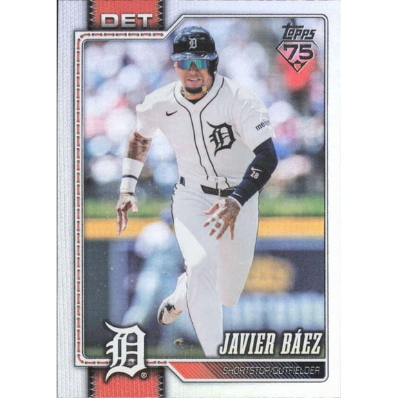 2026 TOPPS RAINBOW FOIL #144 JAVIER BAEZ DETROIT TIGERS