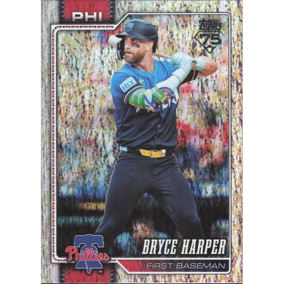 2026 TOPPS SANDGLITTER #250 BRYCE HARPER PHILADELPHIA PHILLIES
