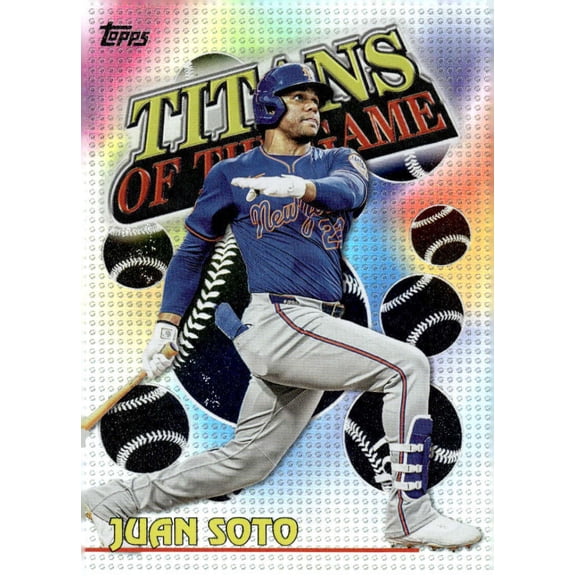 2026 TOPPS TITANS OF THE GAME #TOG-11 JUAN SOTO NEW YORK METS