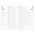 thumbnail image 1 of 2026 TUL® Discbound Daily Planner Refill Pages, Junior Size, January To December, 1 of 1