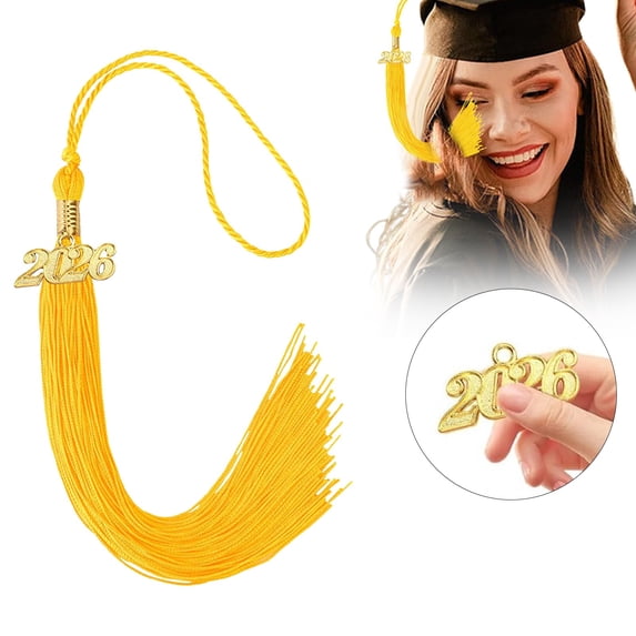 2026 Tassel Graduation,Purple Tassel 2026 for Grad Cap and Graduation Ceremony Accessory Decoration(1Pcs-B)