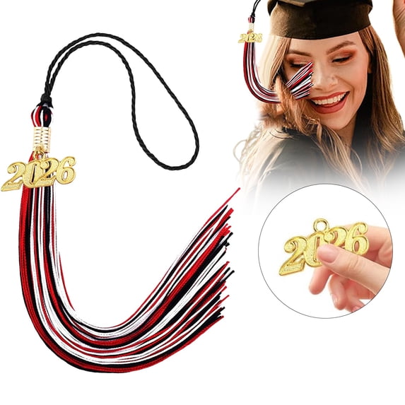 2026 Tassel Graduation,Purple Tassel 2026 for Grad Cap and Graduation Ceremony Accessory Decoration(1Pcs-G)