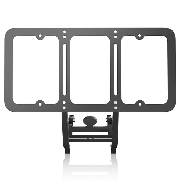 2026 Tesla Model Y Juniper License Plate Holder - Unobstructed Camera Visibility - No Drill Front License Plate Bracket Mounting Kit with Anti Theft Features (Fit Model Y Premium ONLY)