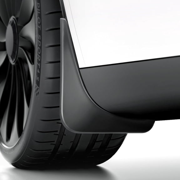 2026 Tesla New Model Y Juniper Accessories - Mud Flaps [Protect Paint, No Drilling Required] All-Weather Splash Guard Body Kits for Model Y Juniper 2025-2026, Black (Set of 4)