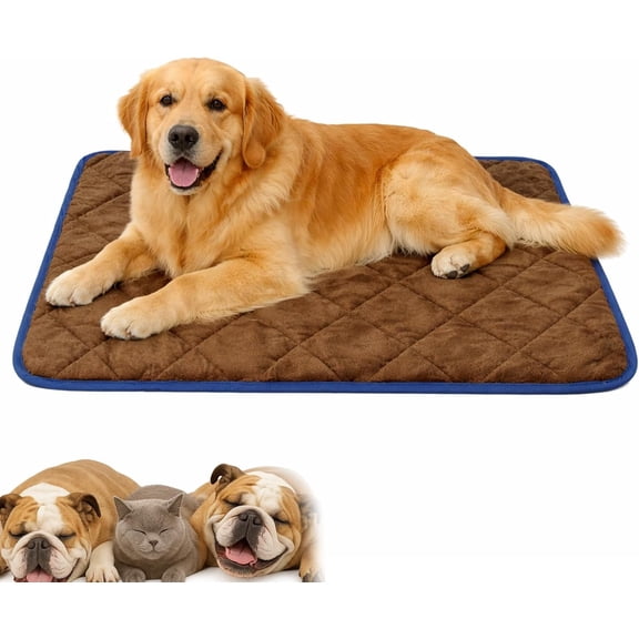 2026 Thermal Reflection Pad for Dogs Cats, 5-Layer Constant Temperature Keep Warmth System,Non Electric, Self Warming Dog Bed, Comfortable, Anti-Slip,Washable for Indoor/Outdoor