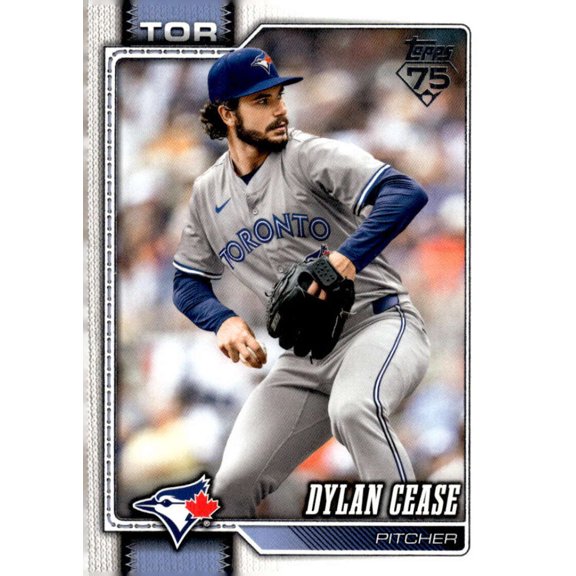 2026 Topps #547 Dylan Cease Toronto Blue Jays Series 2 MLB Baseball Base Trading Card