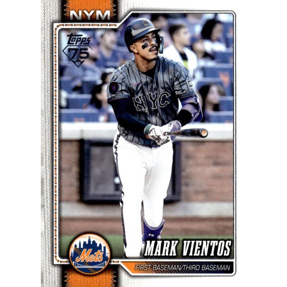 2026 Topps #646 Mark Vientos New York Mets Series 2 MLB Baseball Base Trading Card