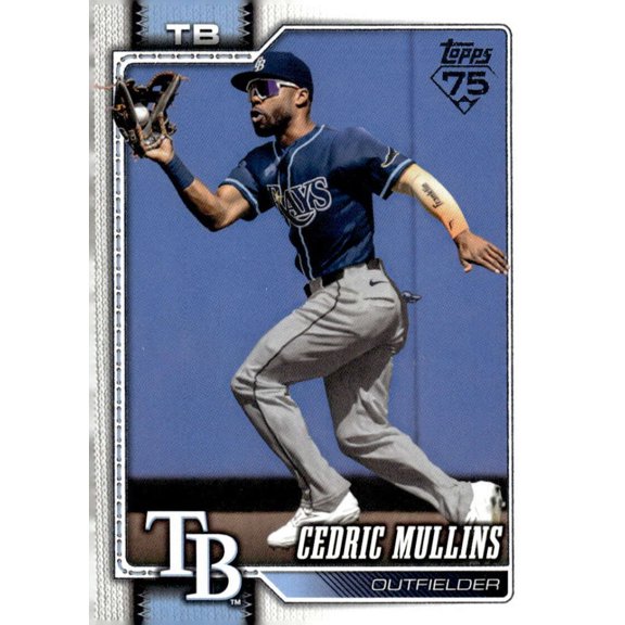 2026 Topps #690 Cedric Mullins Tampa Bay Rays Series 2 MLB Baseball Base Trading Card