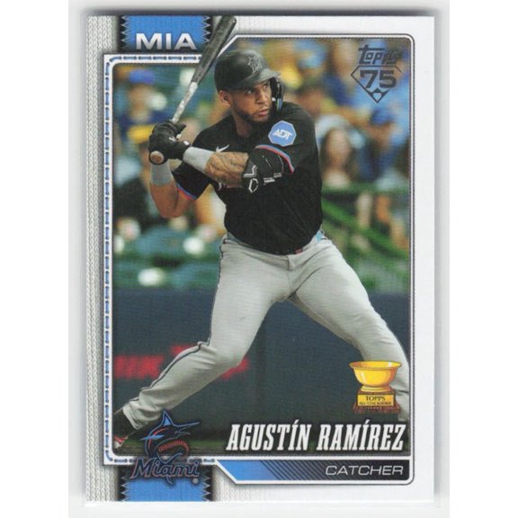 2026 Topps Agustn Ramrez #287 Near Mint or Better Baseball Card Miami Marlins