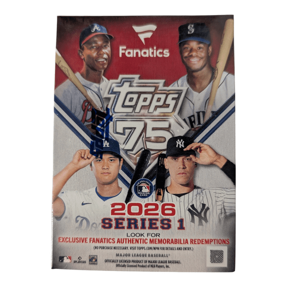 2026 Topps Baseball Series 1 Fanatics Exclusive Value Box