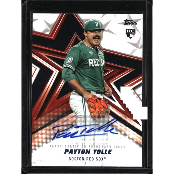 2026 Topps Baseball Stars Autograph Payton Tolle #BSA2-PT RC Boston Red Sox MLB Autographed Baseball Trading Card