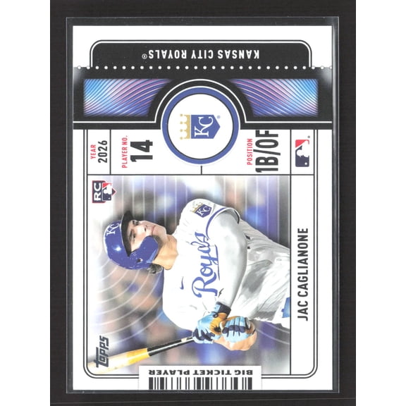 2026 Topps Big Ticket Player Jac Caglianone #BTP-22 RC