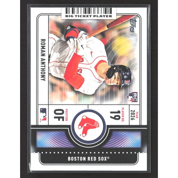 2026 Topps Big Ticket Player Roman Anthony #BTP-23 RC