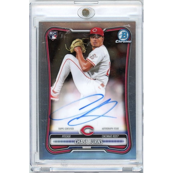 2026 Topps Bowman Chase Burns #CRACB Auto RC Rookie Baseball Card