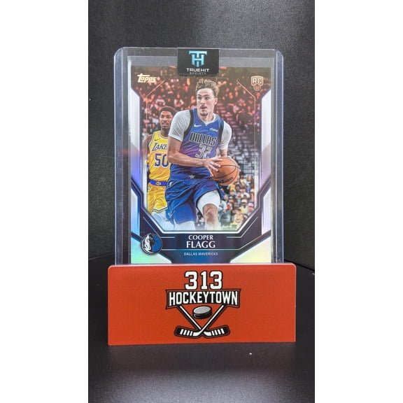 2026 Topps Chrome Basketball Cooper Flagg RC #NBA-6 Dallas Mavericks Near Mint Basketball Card