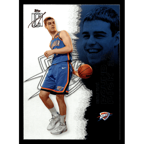 2026 Topps Chrome Basketball #47 Nikola Topi Oklahoma City Thunder NBA Card