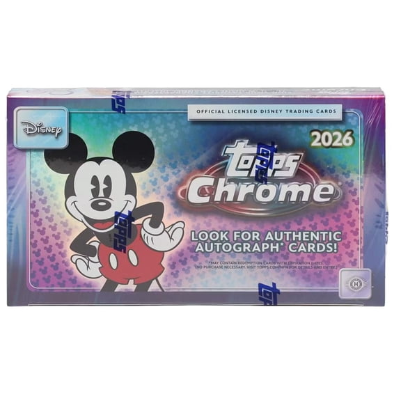 2026 Topps Disney Chrome Hobby Box