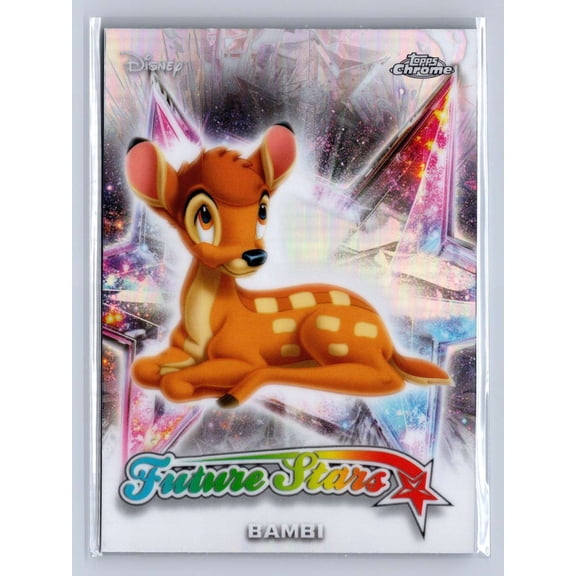 2026 Topps Chrome Disney Future Stars Bambi FS-2 Card